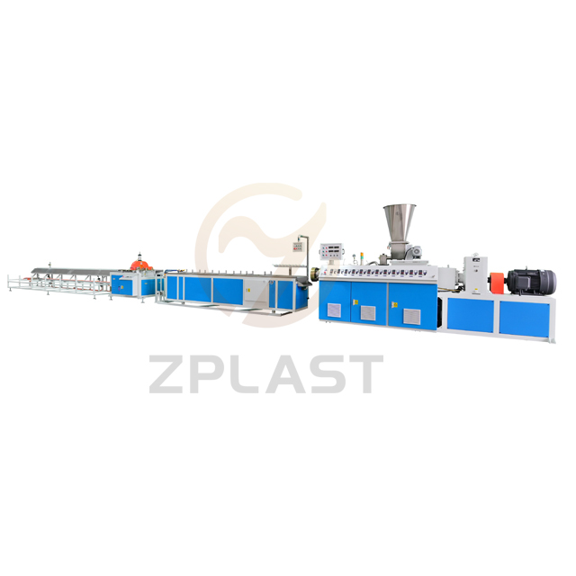 Plastic PVC Polymer Profile Extrusion Machines And Extruders