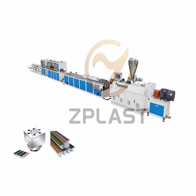 upvc window profile door profile extrusion line