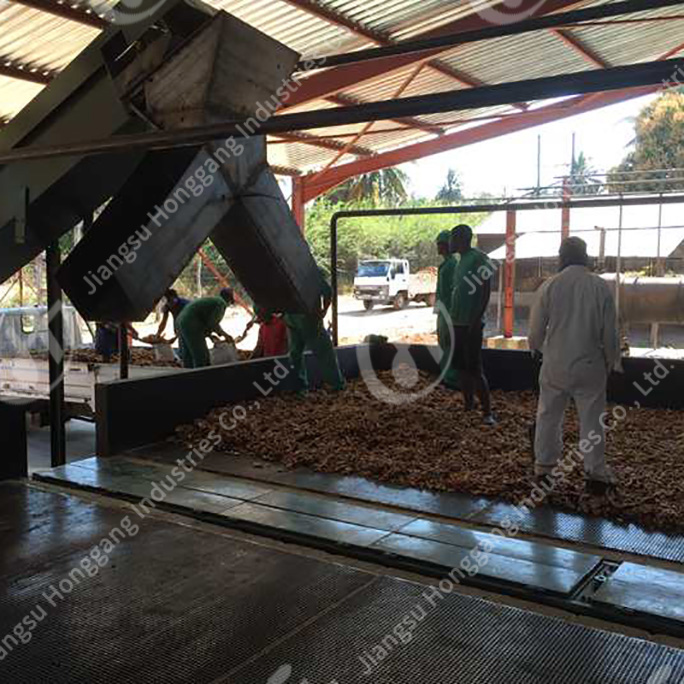 Mozambique,Copra Drying