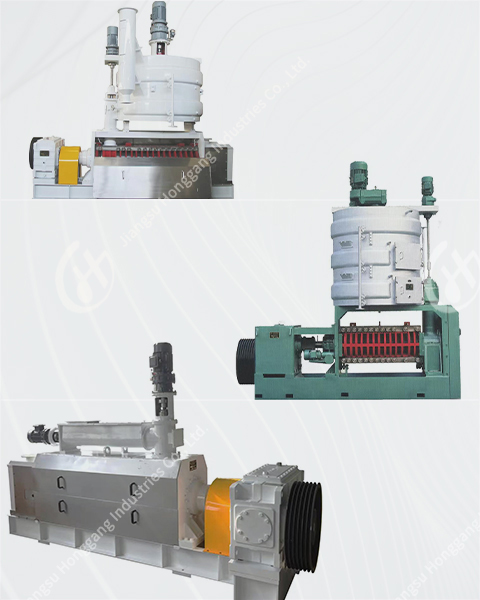 Comparison of different types of oil presses