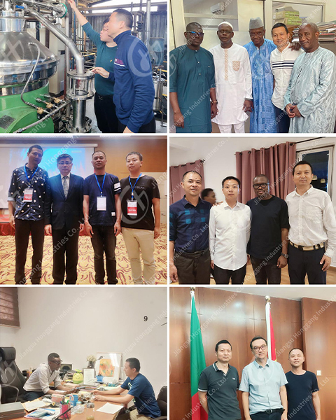 The general manager of HONRY WUXI BRANCH went to three African countries to discuss business