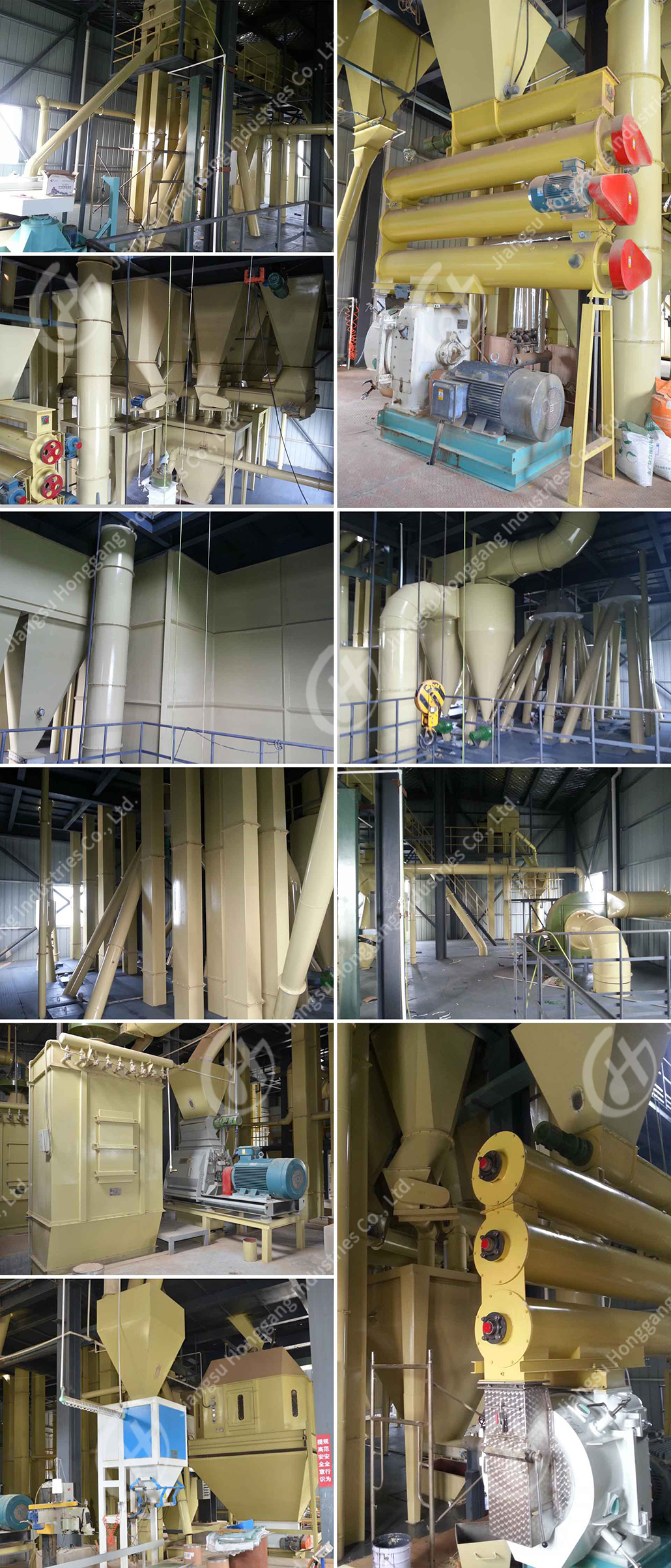Complete Set Feed Pellet Production Line For Fish Food