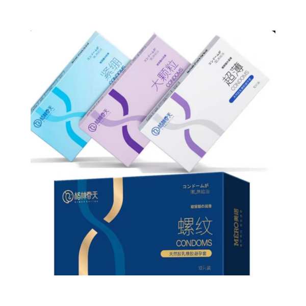 Large Granule Long Box 10 Condom