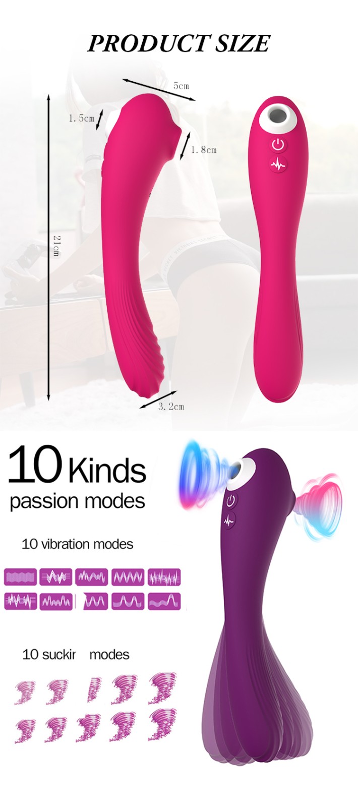 Automatic Heating Vibrator