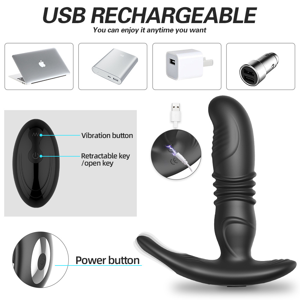 Wireless Wearable Anal Vibrator