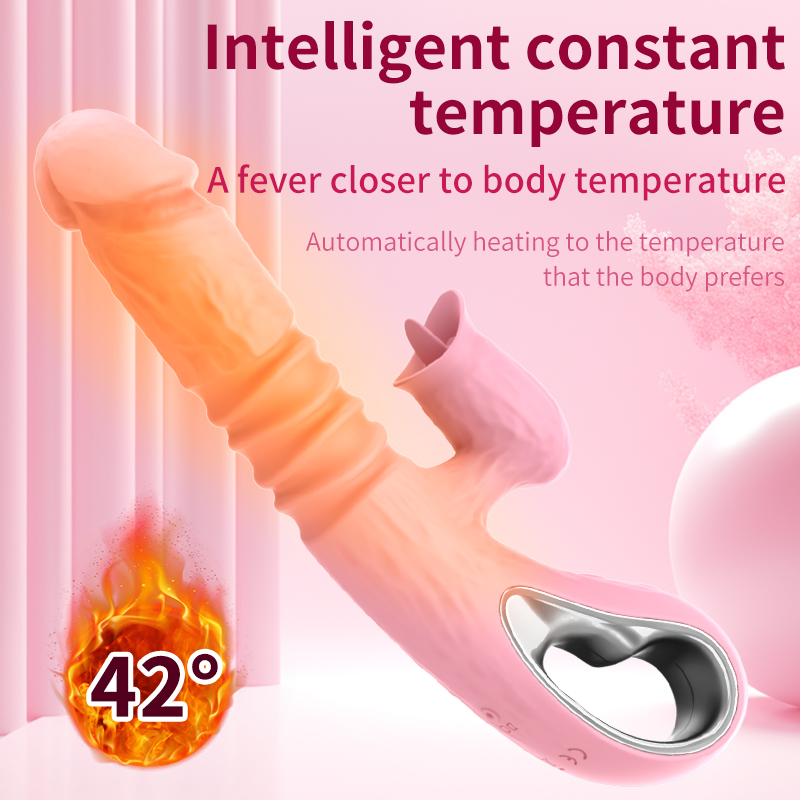 Pink Vibrating Tongue Extender