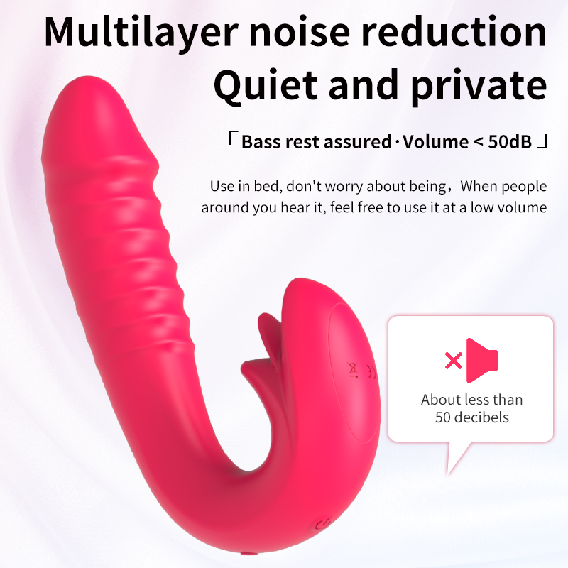 Pink Vibrating Tongue Extender