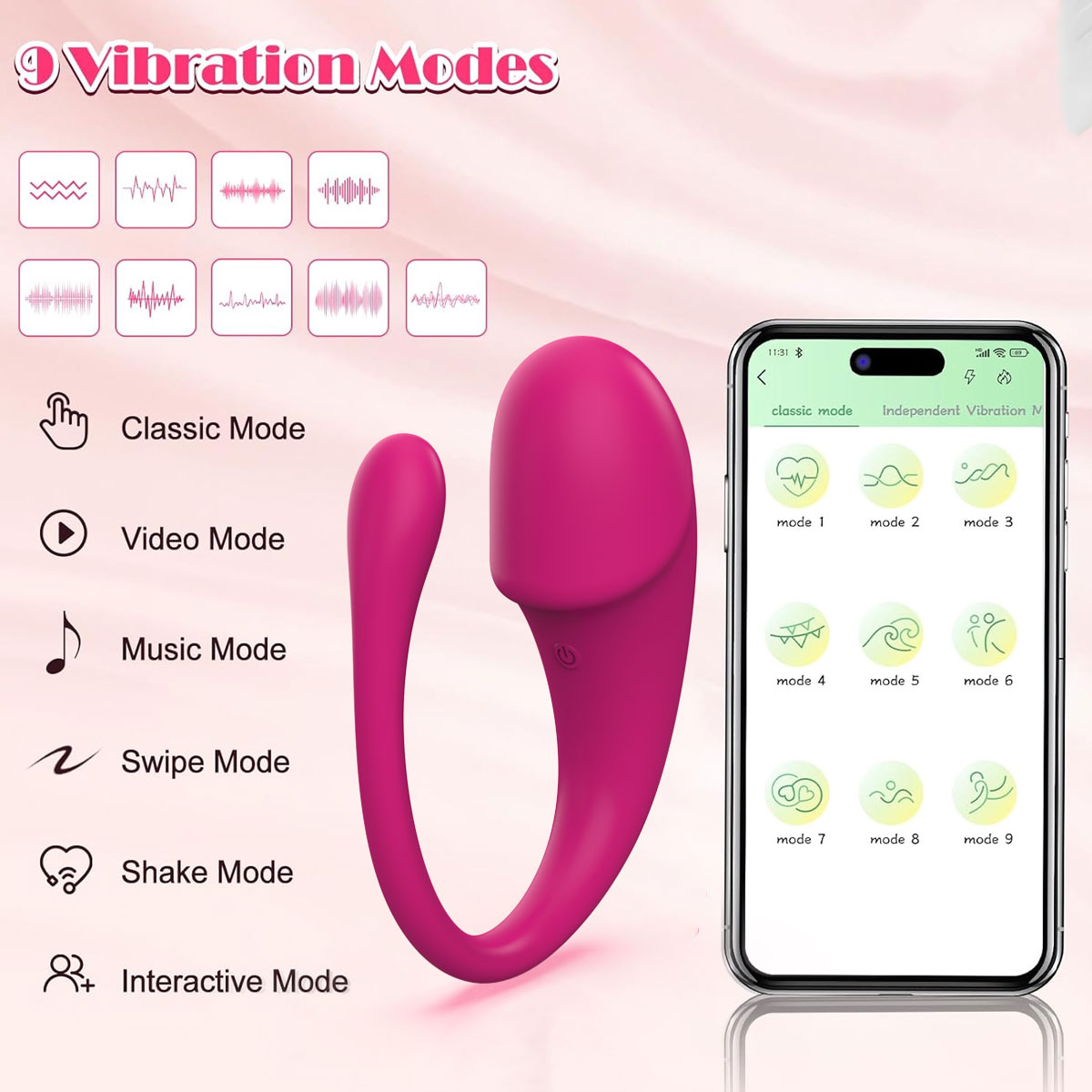 Sex toys vibrate jumping eggs