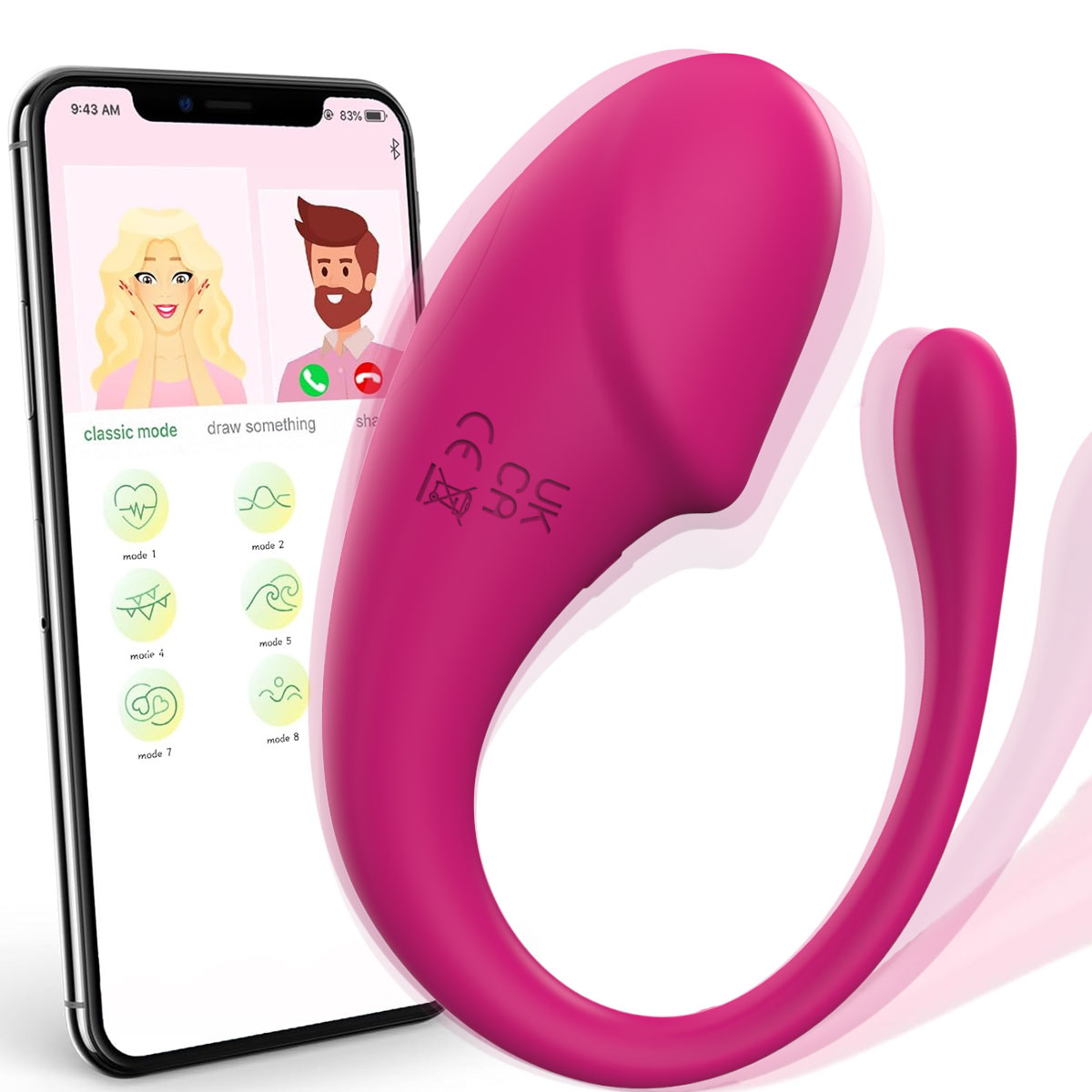 Sex toys vibrate jumping eggs