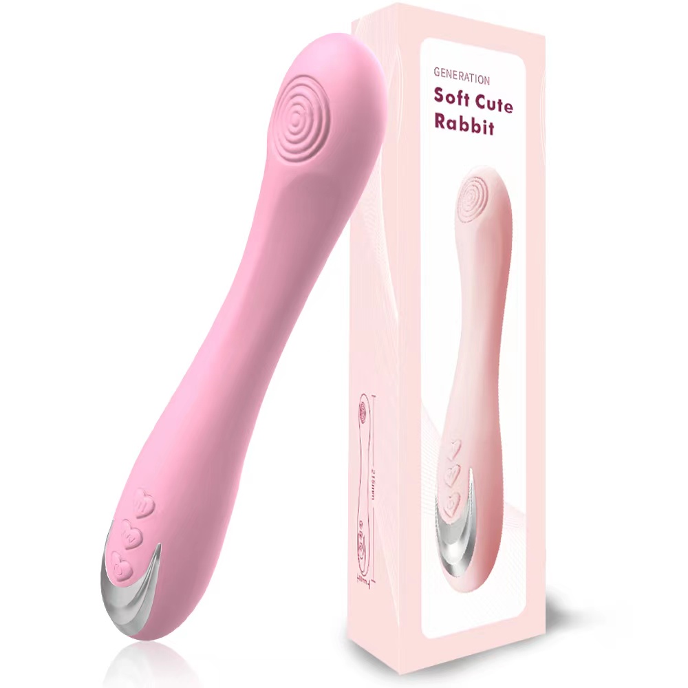 Sexual silicone vibrator