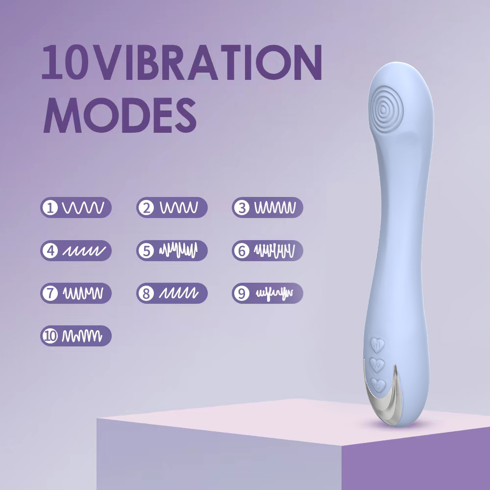 Sexual silicone vibrator