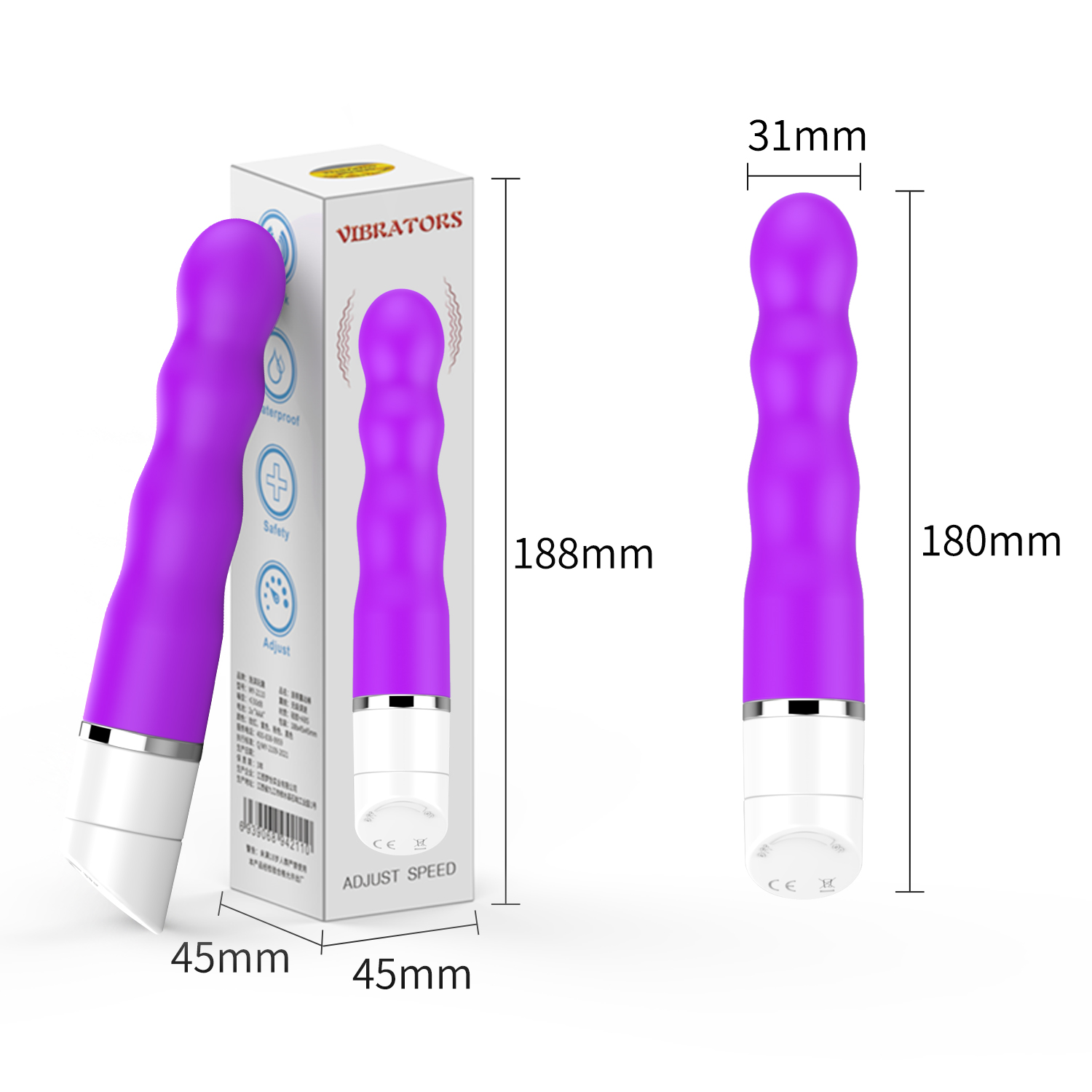Sex toy vibrator