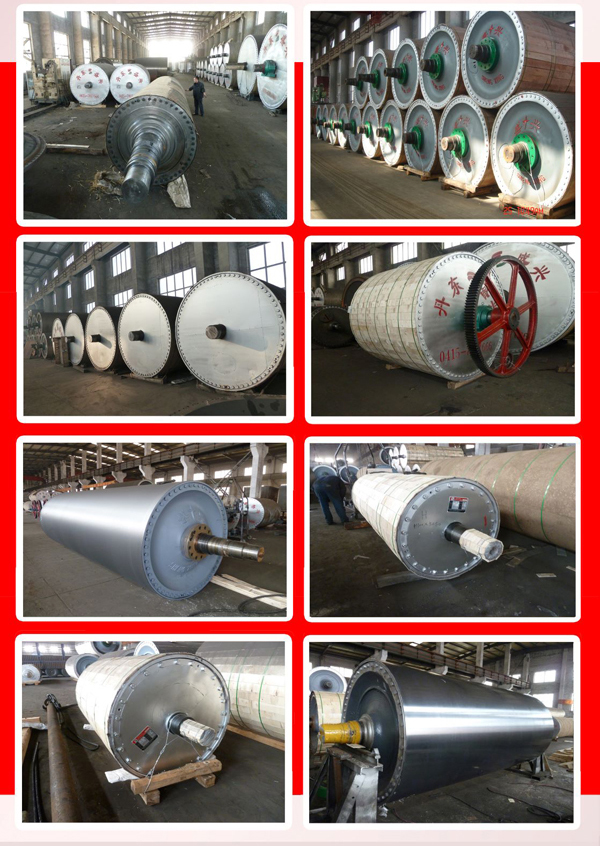 dryer cylinder for paper machinery