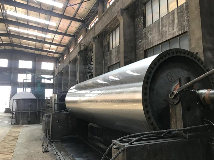 cast iron dryer cylinder from China Dandong Shengxing Paper Machinery