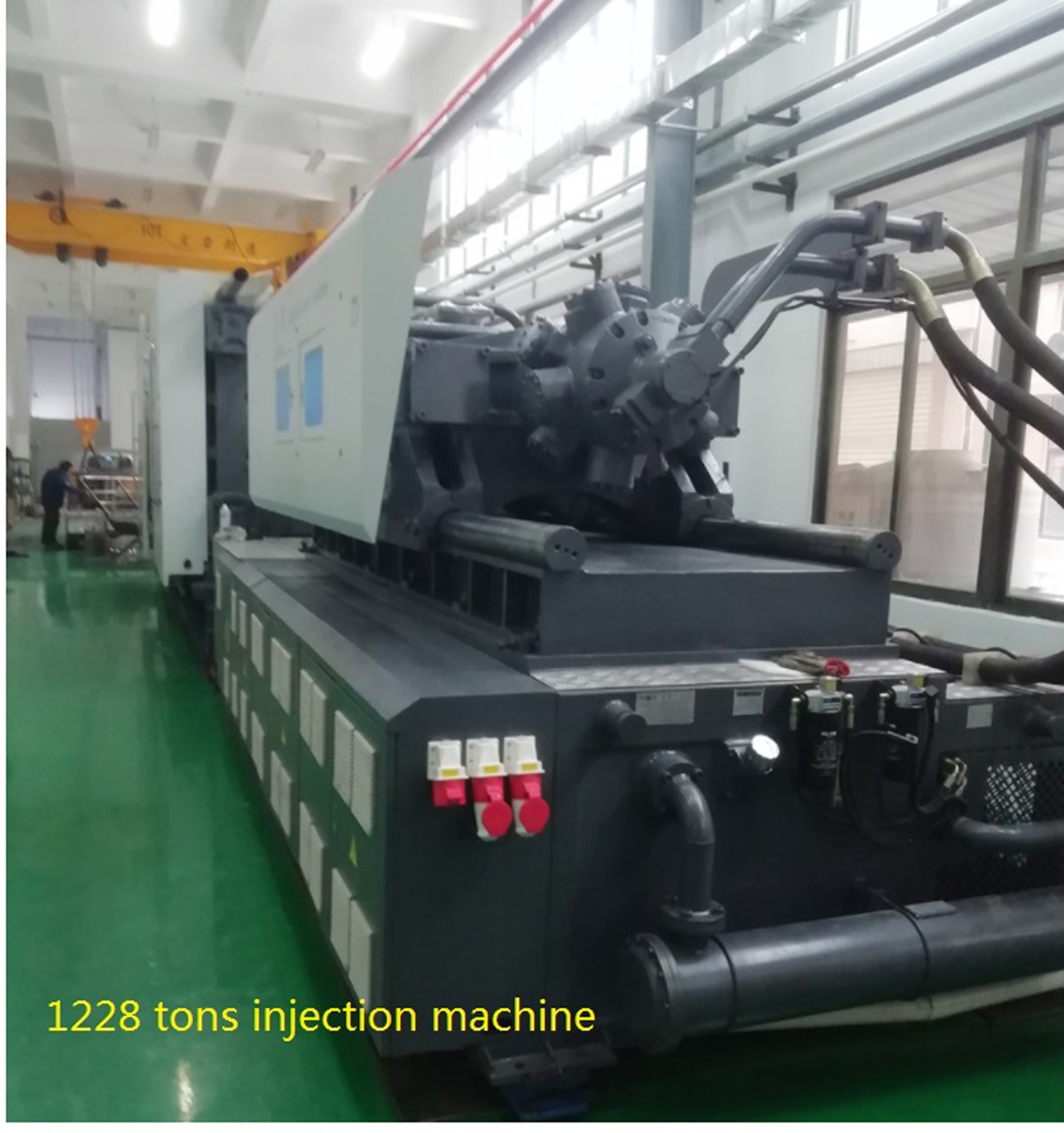 Our largest injection machine