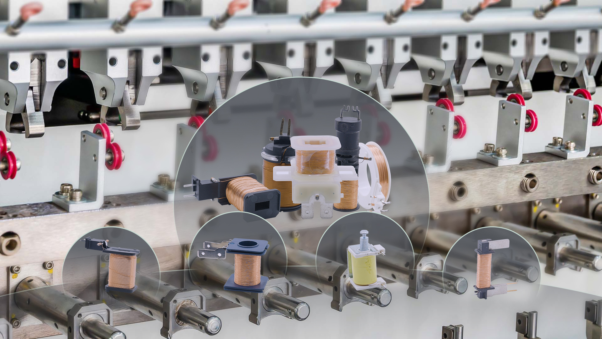 Avvolgimento lineare di precisione multiasse