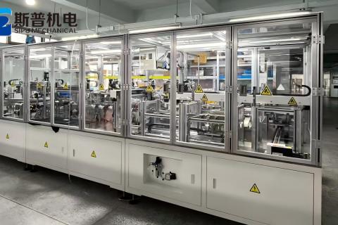 Automatic Assembly Line for Expansion Valve Coils