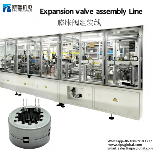 Fully Automatic Electronic Expansion Valve (EEV) Coil Assembly Line