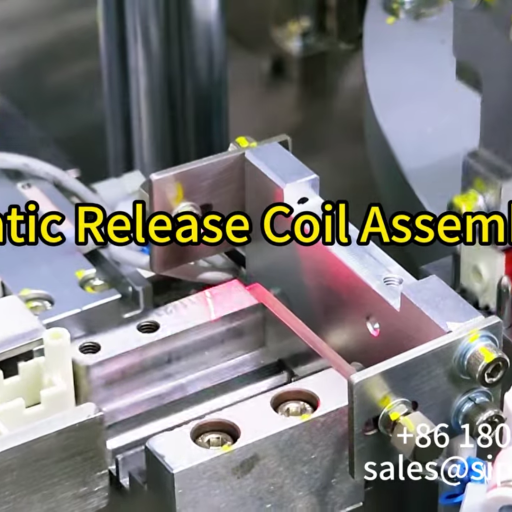 Línea de montaje totalmente automática SIPU para bobinas de disparo de disyuntores (disparo en derivación)