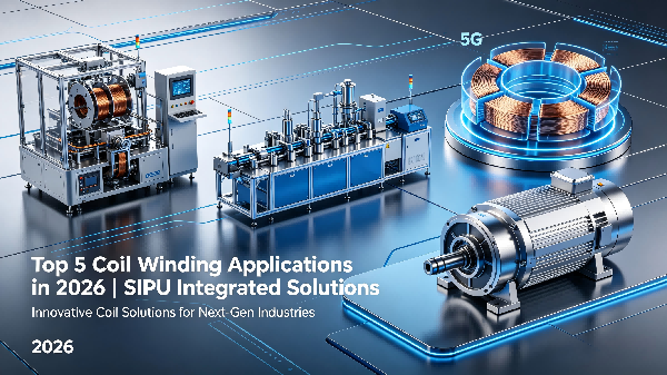 Le 5 principali applicazioni di avvolgimento di bobine nel 2026 | SIPU Integrated Solutions
