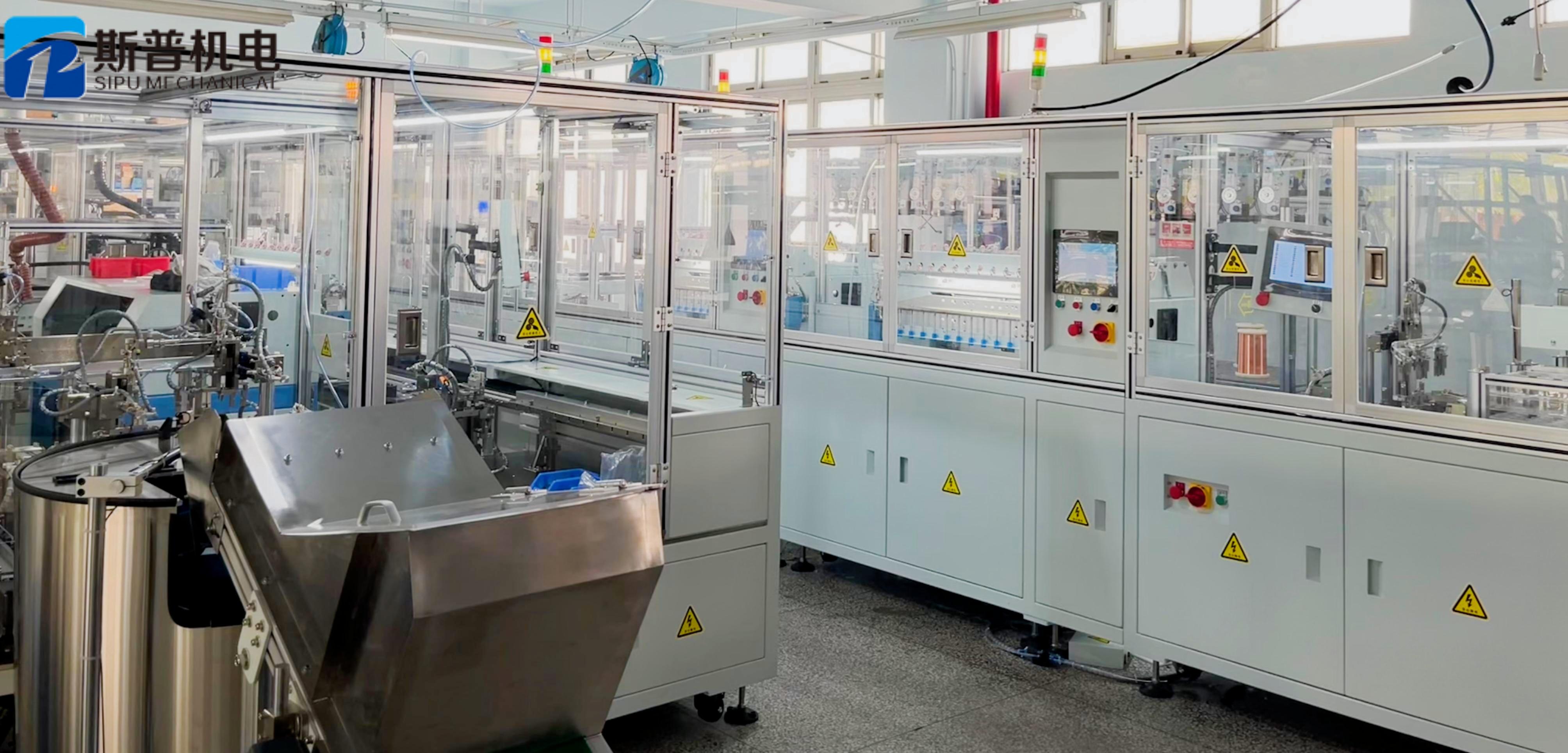 automotive relay coil winding machine