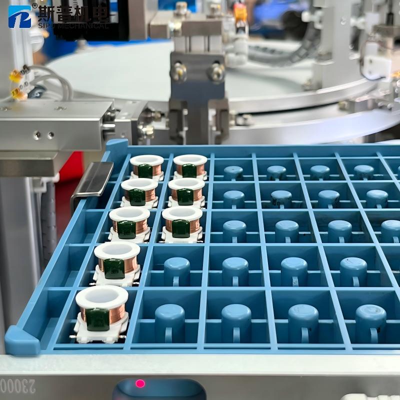 automatic coil winding line