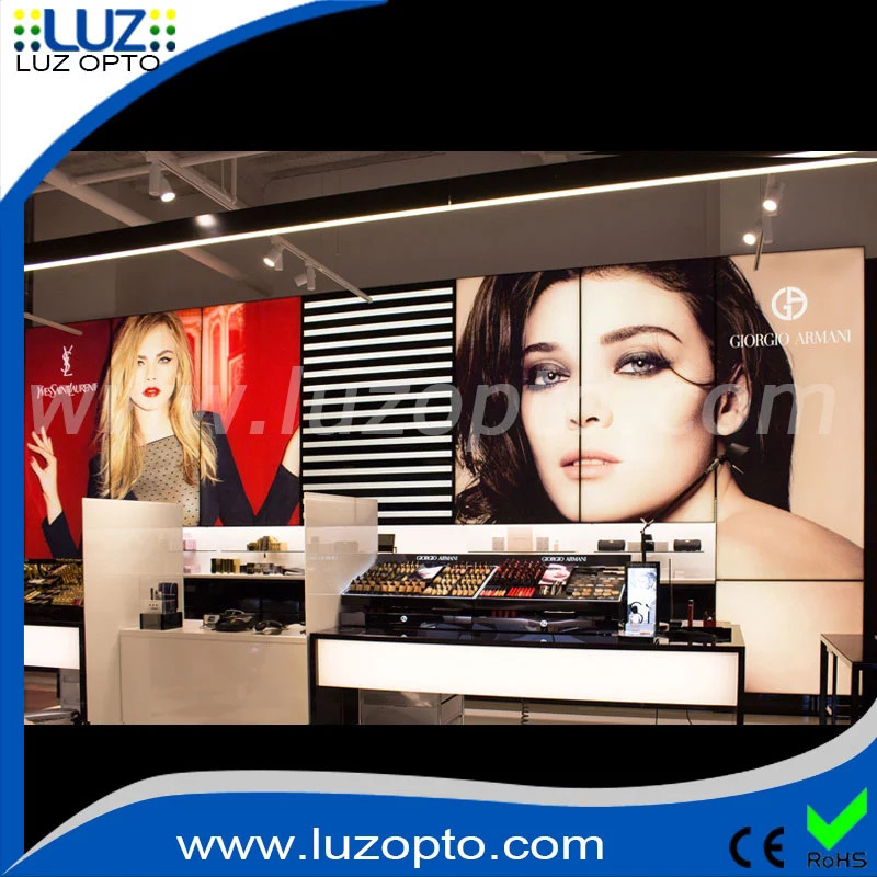 Supply Frameless SEG fabric slim display light box Wholesale Factory