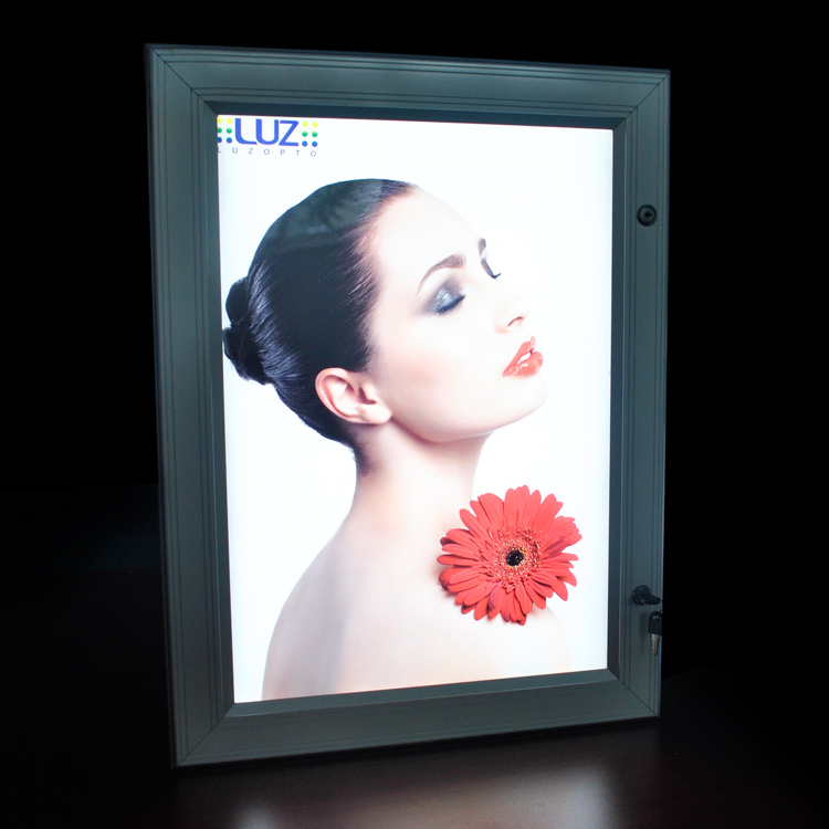 outdoor backlit sign box