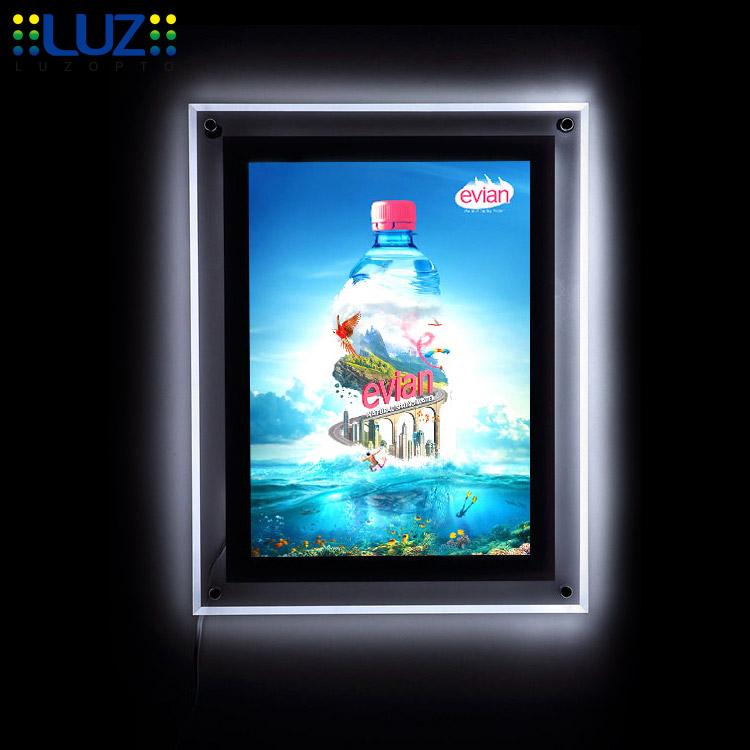 acrylic crystal led photo frame light box