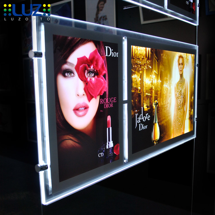 Illuminated LED Portrait Display