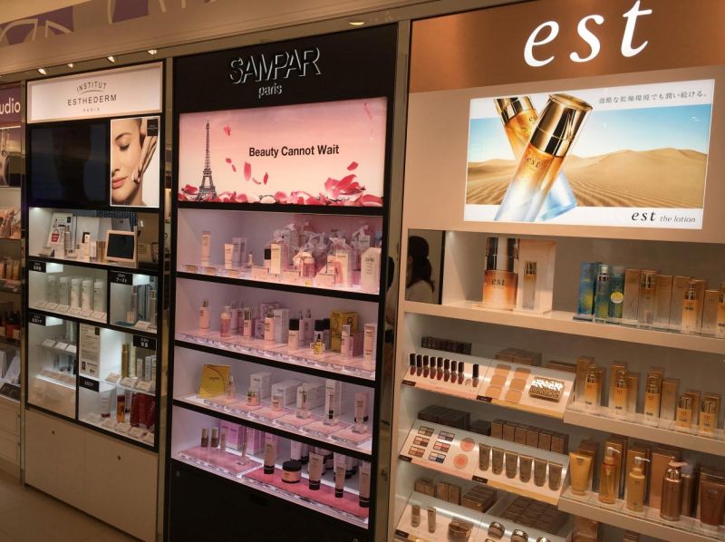 Supply Single Side Floating Acrylic Led Shelf Lighting For Display Rack