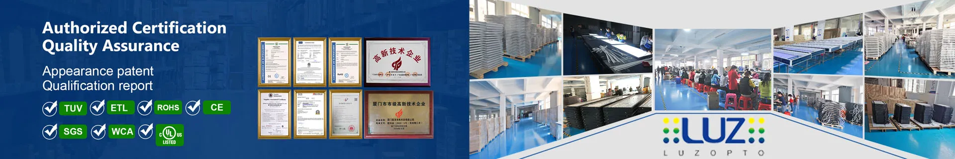 Xiamen Luz Opto Electronic Technologies Co.,Ltd.