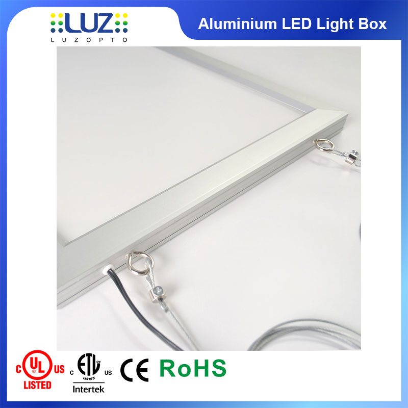 custom led snap frame