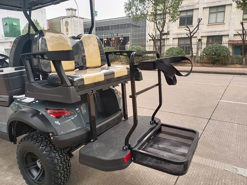 Golf Cart Bag Rack