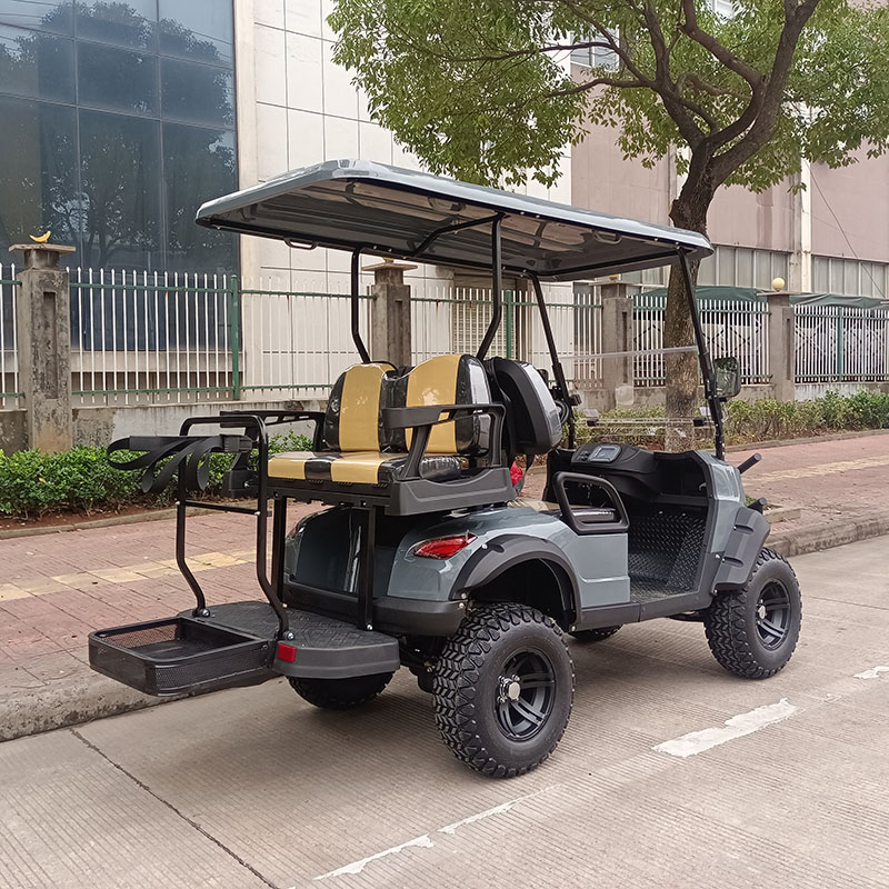 Golf Cart Bag Rack