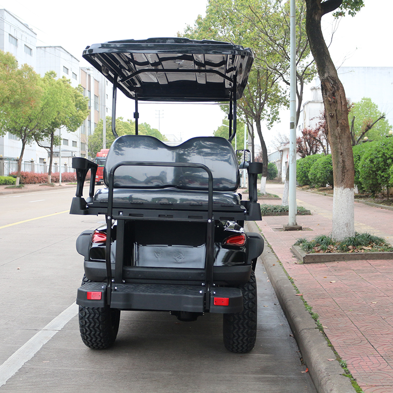 Golf Cart Bag Rack