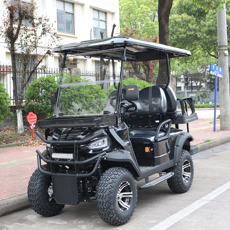 Golf Cart Bag Rack