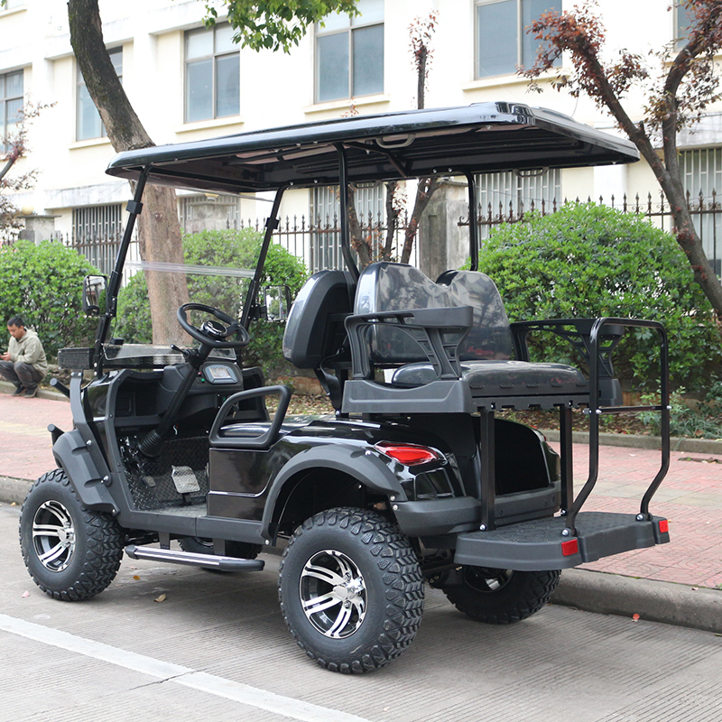 Golf Cart Bag Rack