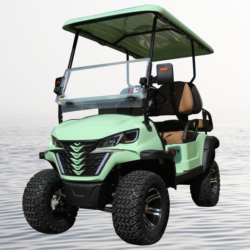 Atv elétrico para adultos, carrinho de golfe com carregamento todo-o-terreno