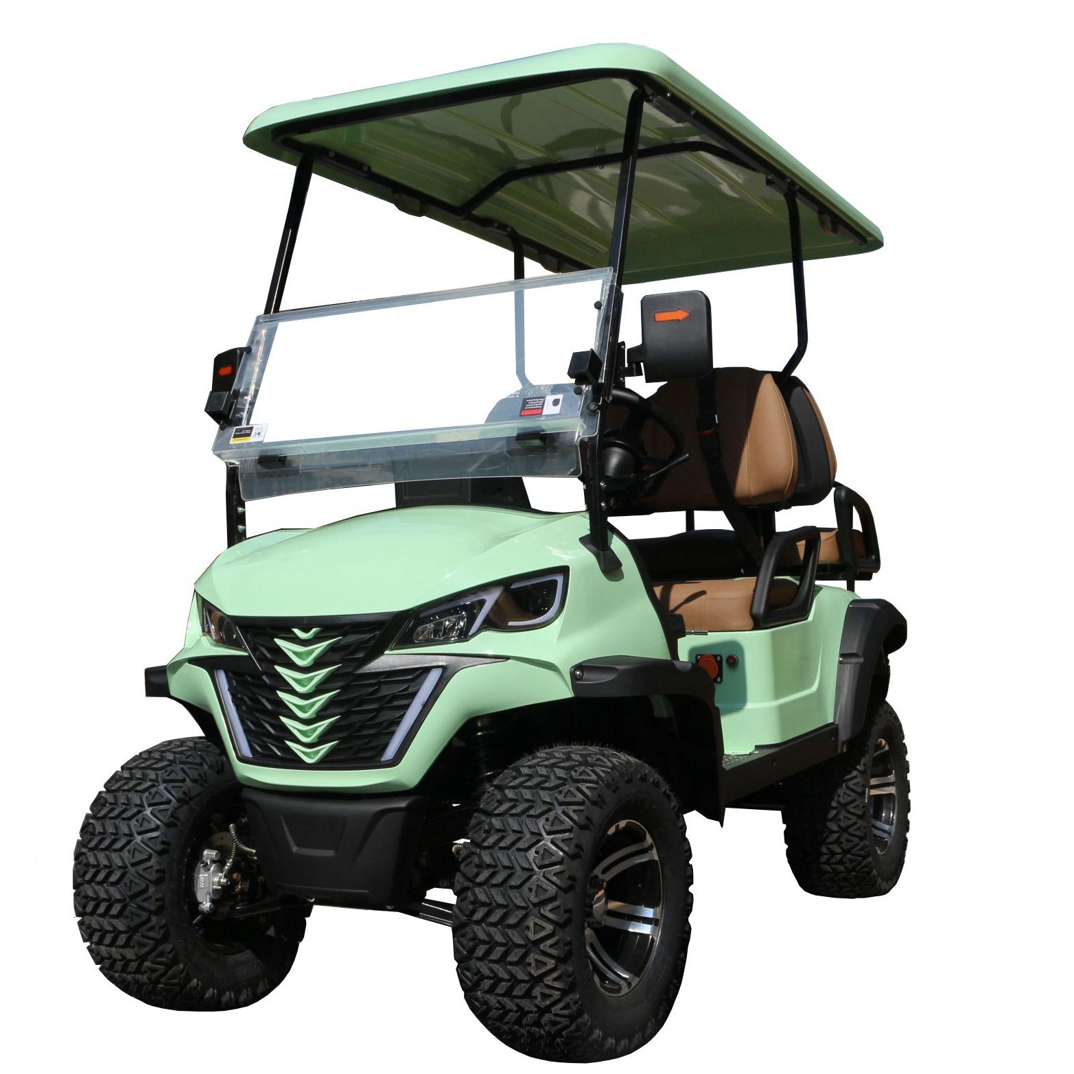 Atv elétrico para adultos, carrinho de golfe com carregamento todo-o-terreno