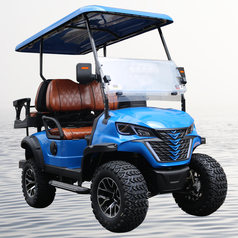 Hot-Selling High-Quality Double Electric Golf Cart With High Endurance And Ce Certification