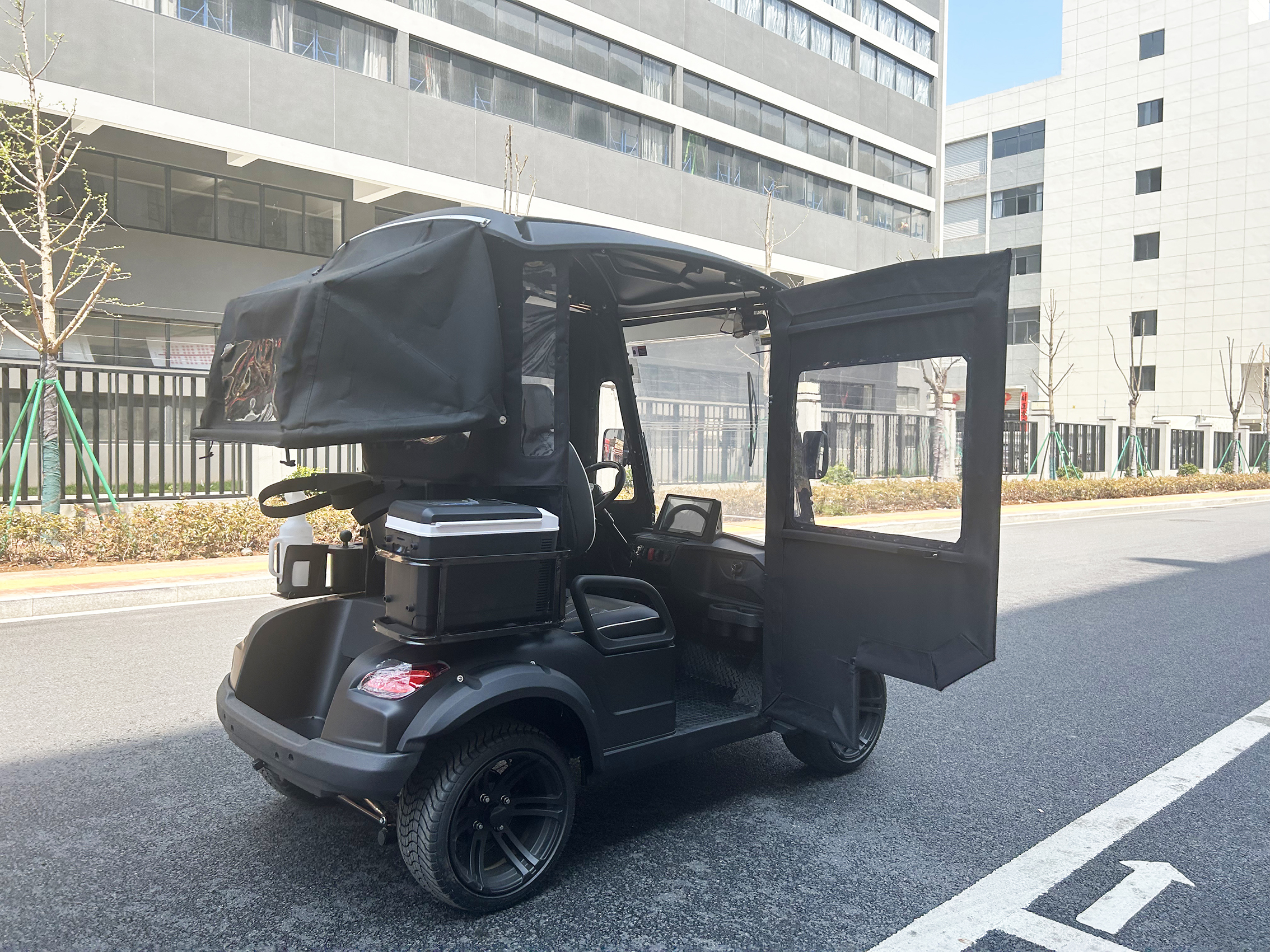 Golf cart rain cover