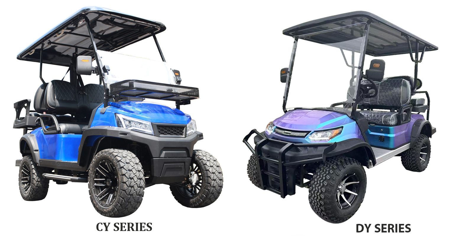 4 seater luxury golf cart