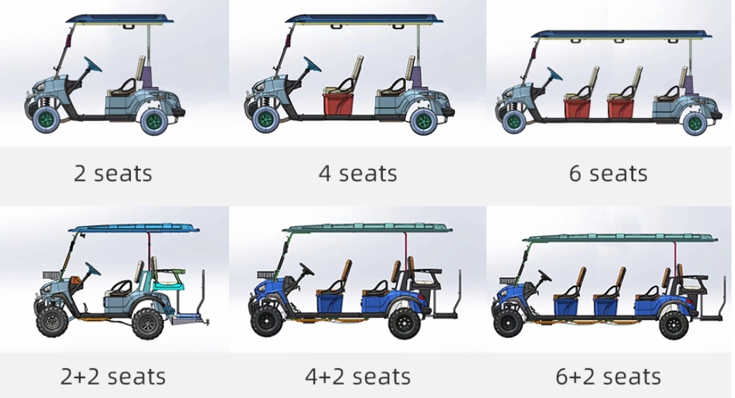 lithium battery electric golf cart