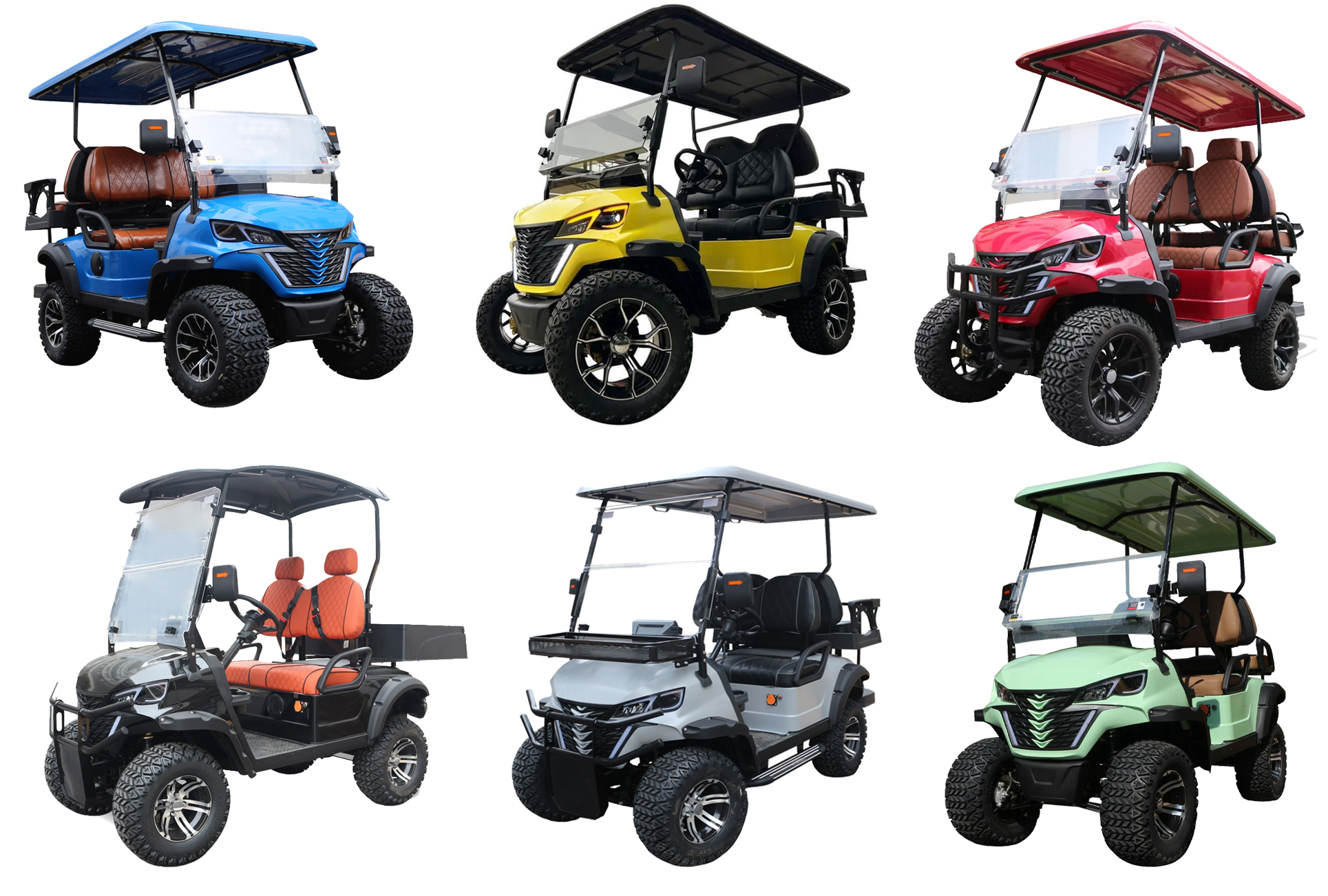 4 seater luxury golf cart