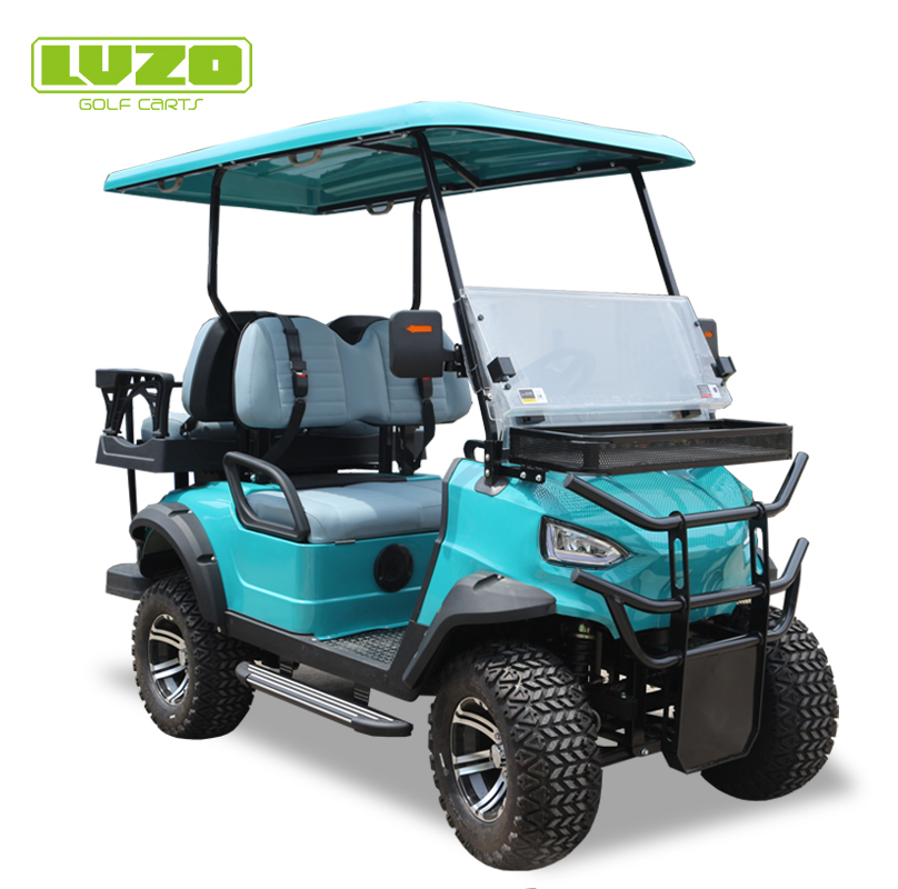 Braço oscilante duplo, suspensão dianteira independente, carro elétrico de luxo, carro turístico, carrinho de golfe de praia de 6 lugares