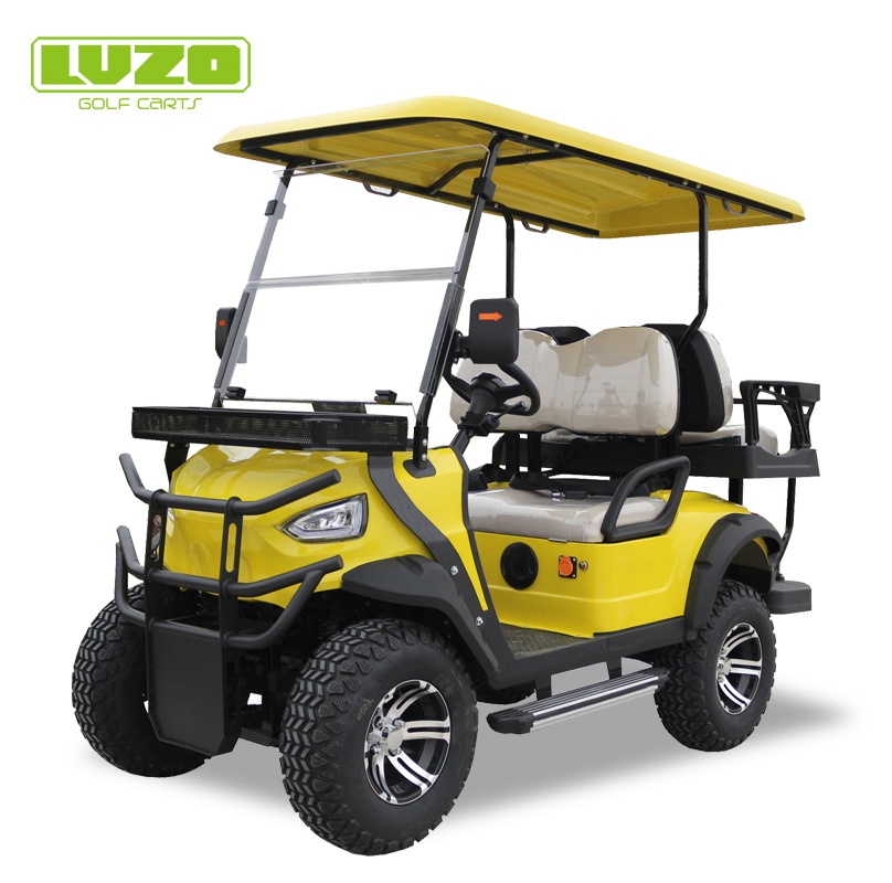 Braço oscilante duplo, suspensão dianteira independente, carro elétrico de luxo, carro turístico, carrinho de golfe de praia de 6 lugares