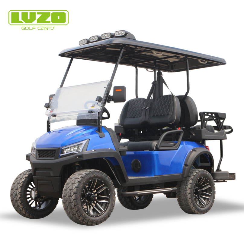 Kereta Golf Listrik / Dune Buggy 4-seater 48V/60/72V Populer di Tiongkok dengan Baterai Lithium