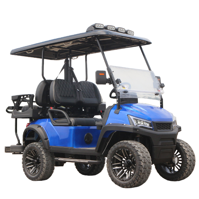 Kereta Golf Listrik / Dune Buggy 4-seater 48V/60/72V Populer di Tiongkok dengan Baterai Lithium