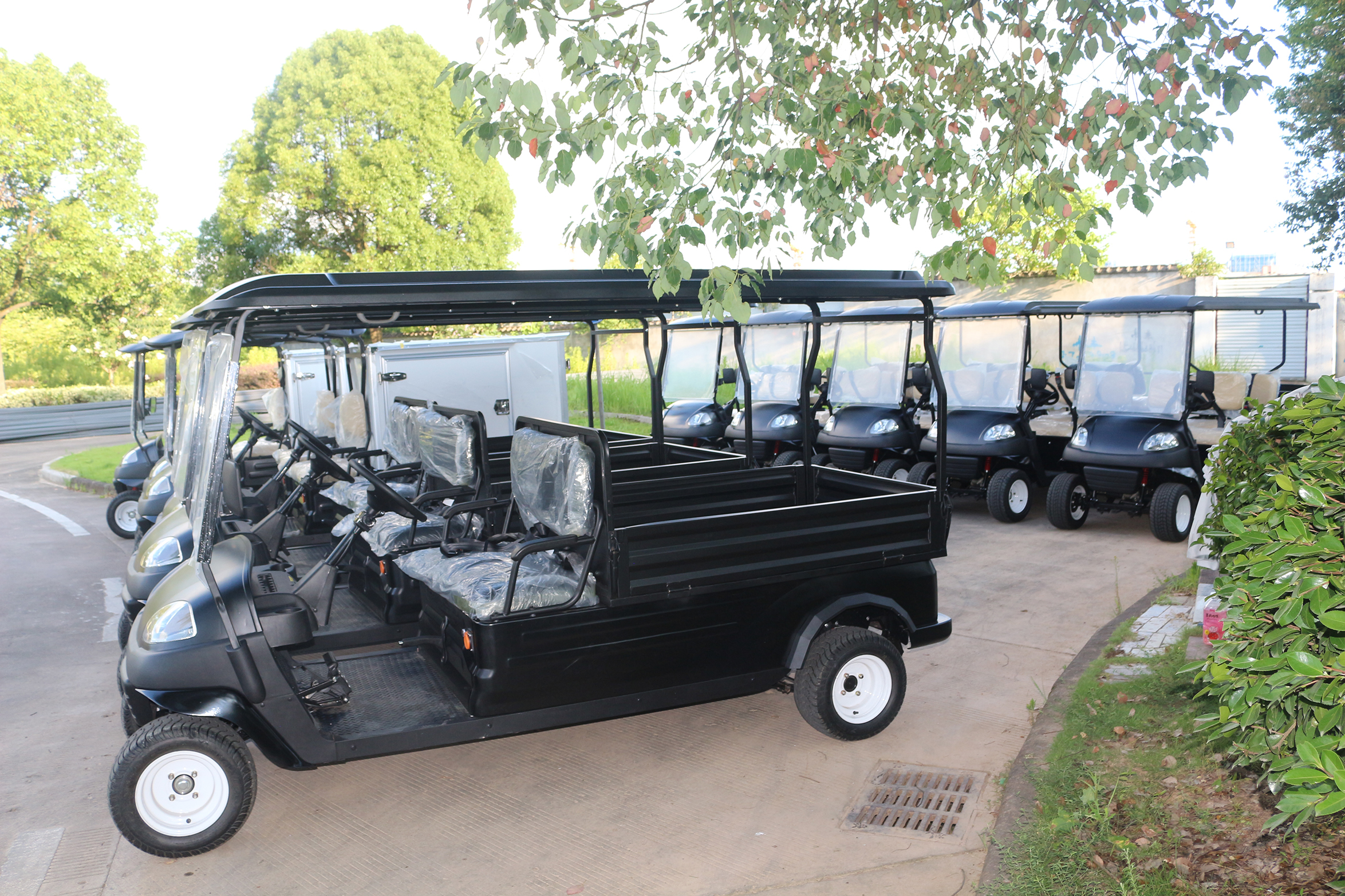 Utility golf car
